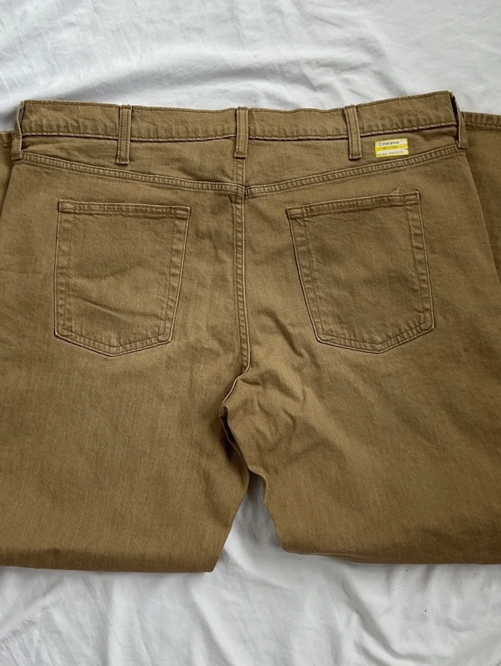 NWOT Goodfellow & Co 5-Pocket Slim Straight Tan Jeans - 40x30